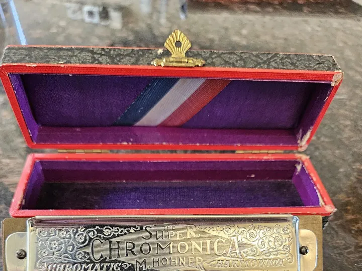 Items for sale
– M.Hohner Harmonica £20.00