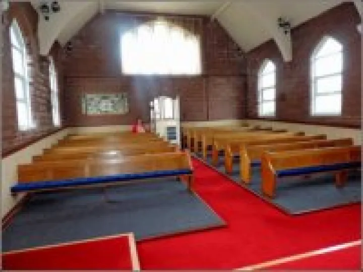 Higham The New Look – into the church from the front-