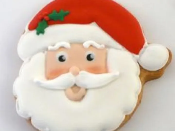santa cookie