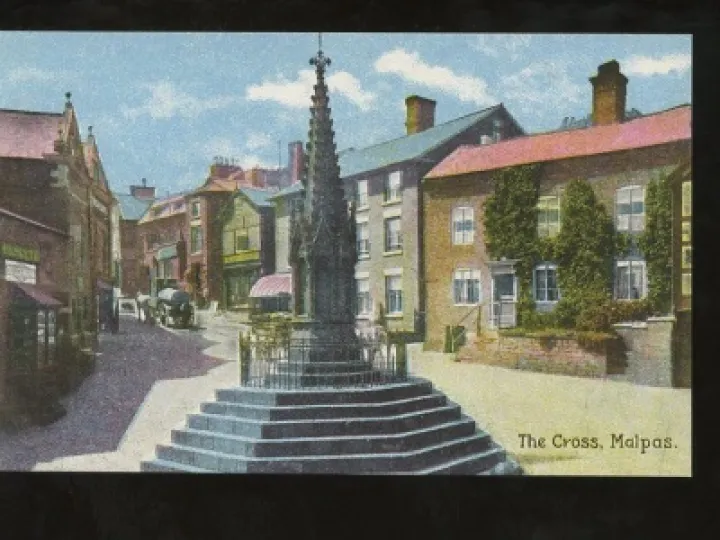 An old illustration of The Cross