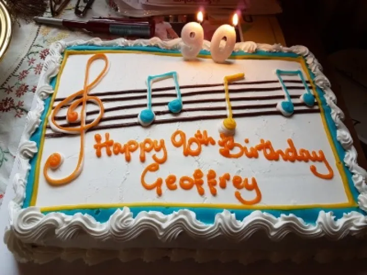 Geoffrey Shone 90th Birthday --