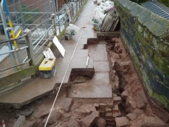 Repairs to Roman Walls at Chester
