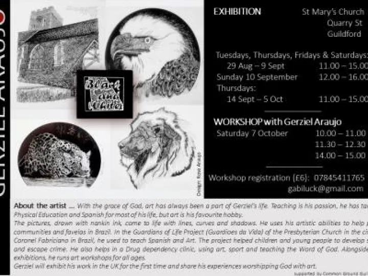 Gerziel poster St Marys dates