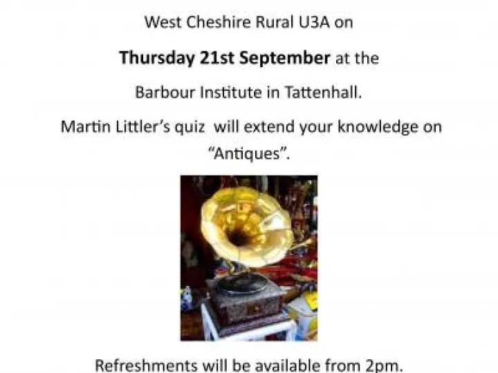 Martin Littler U3A