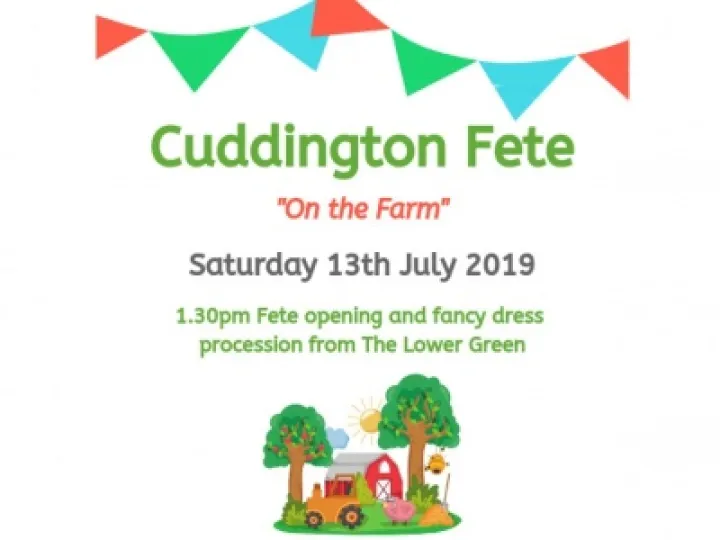 Cuddington Fete Poster 2019