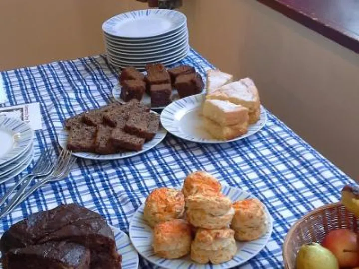 Community Cafe cake