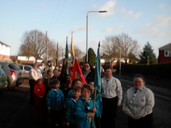 Advent Parade at Hawtonville 8 December 2019