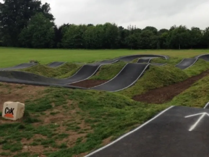 Christleton Scooter Track long view