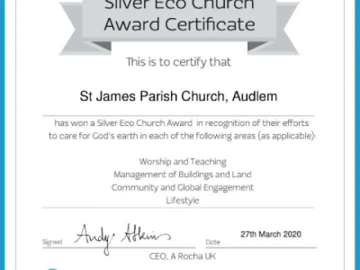 st James eco award