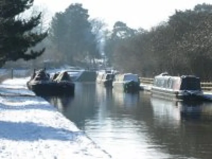 Canal at Audlem, 21st February 2010