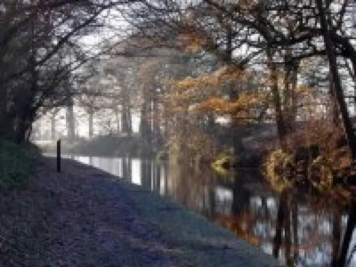 Autumn on the Audlem canal