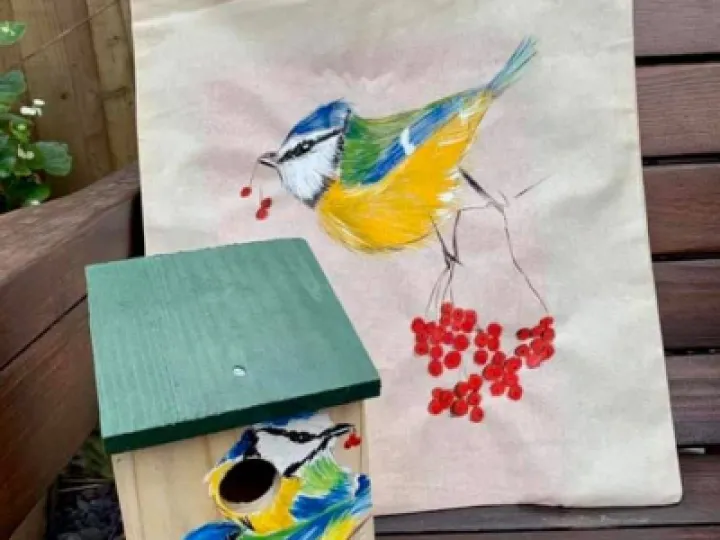 TCM NMC winsford blue tit bag