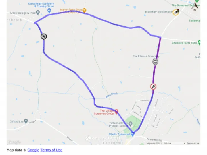 Closure Tattenhall Road-2