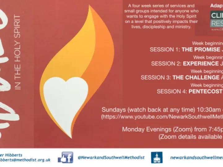 Ablaze in the spirit – flyer