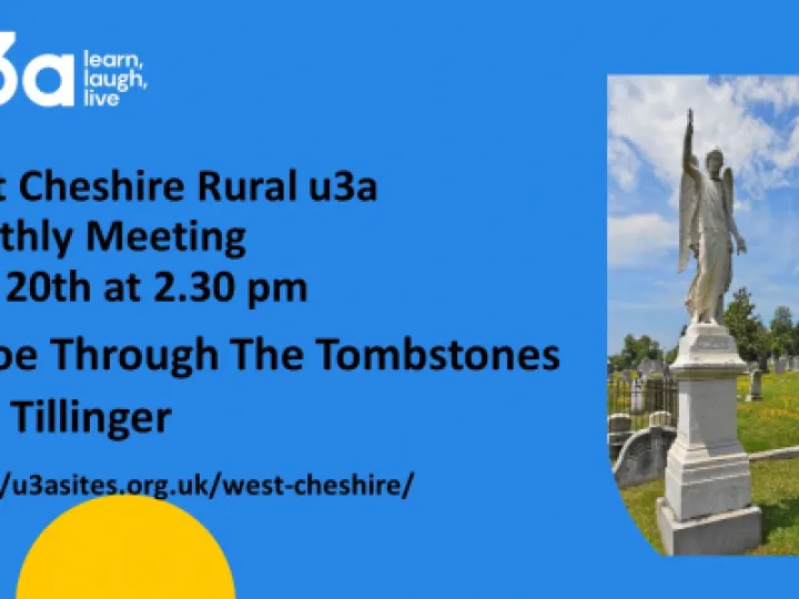 U3A 20th May 2021 meeting