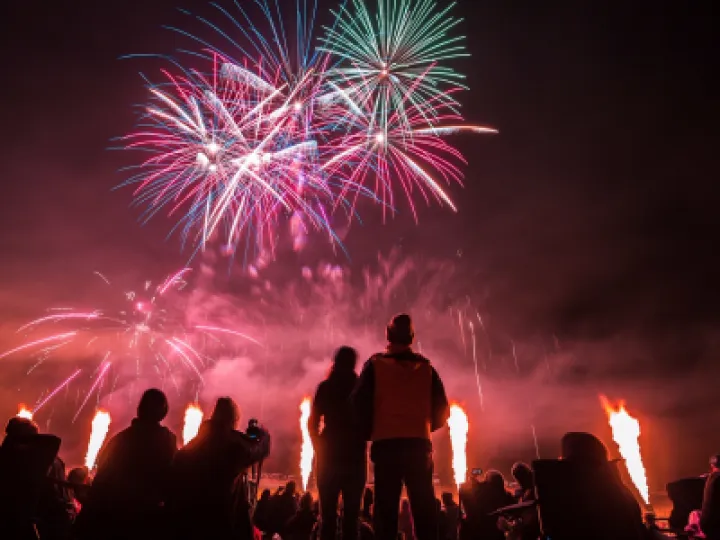 Village Fireworks