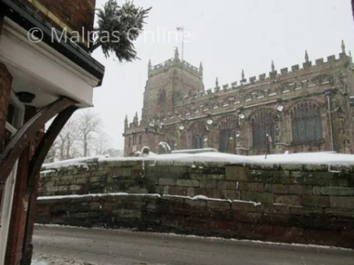 St. Oswald's from Parbutts Lane