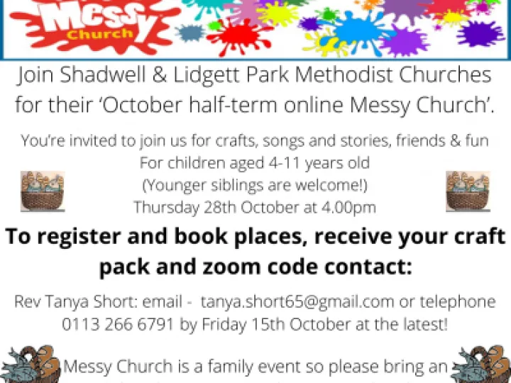 Messy Church FB Post
