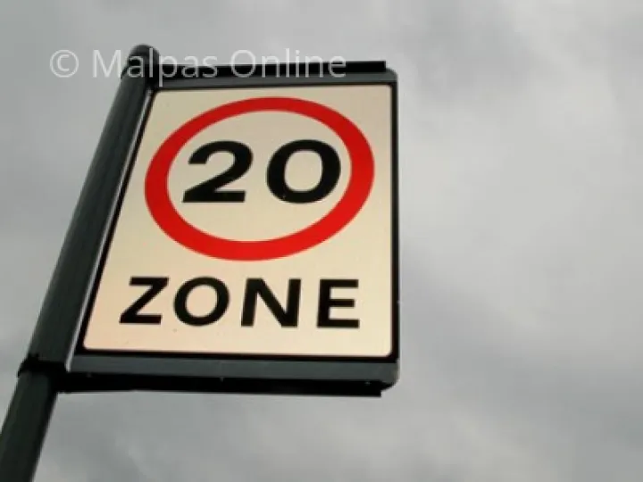 20 mph zone