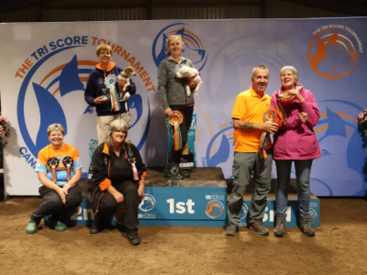 Winners at the British Hoopers Championships 2021