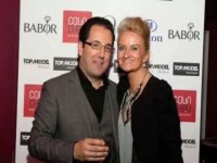 Deborah Cope with Director of TOP MODEL