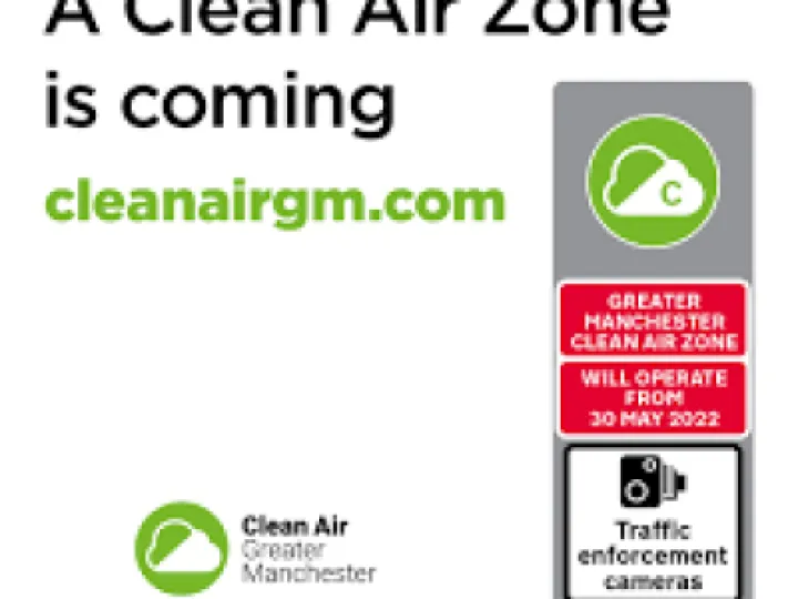 Clean Air Zone coming sign