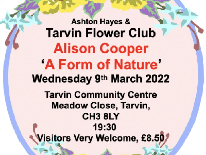Flower Club Poster 9-3-22