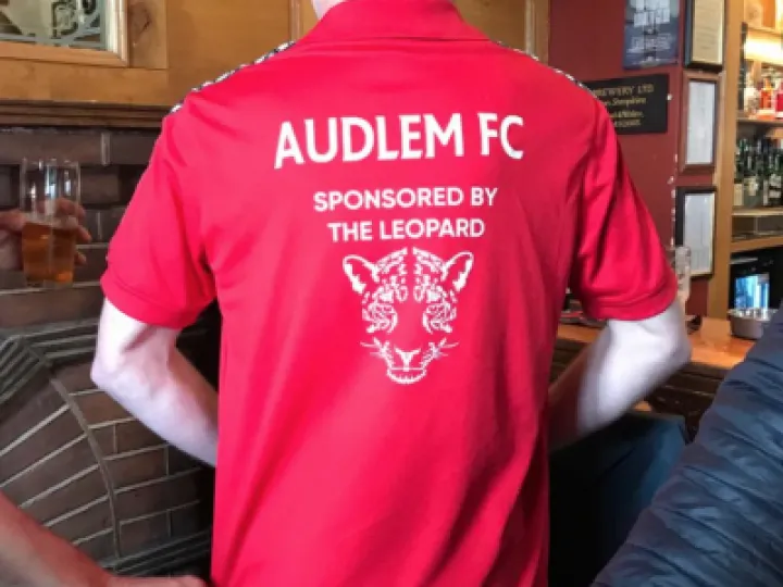 Audlem FC Away strip