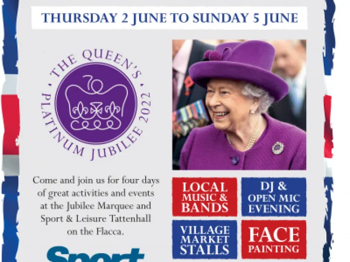 Tattenhall Sport  Leisure Jubilee Poster