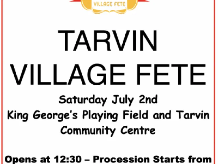 Village fete 2022 Poster