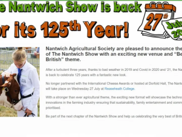 nantwich show