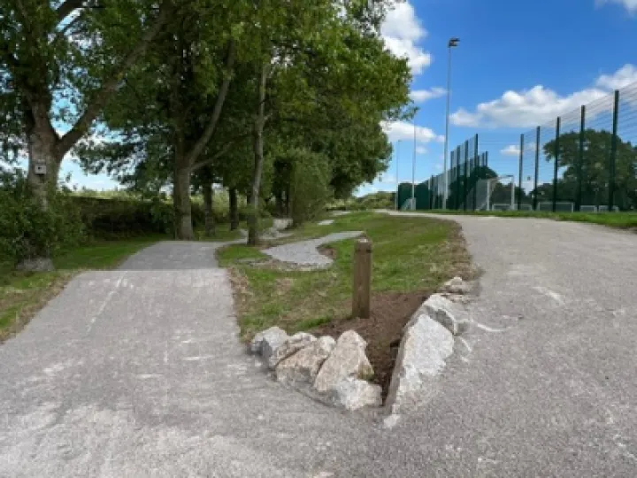 Seashell Trust mountain bike trail