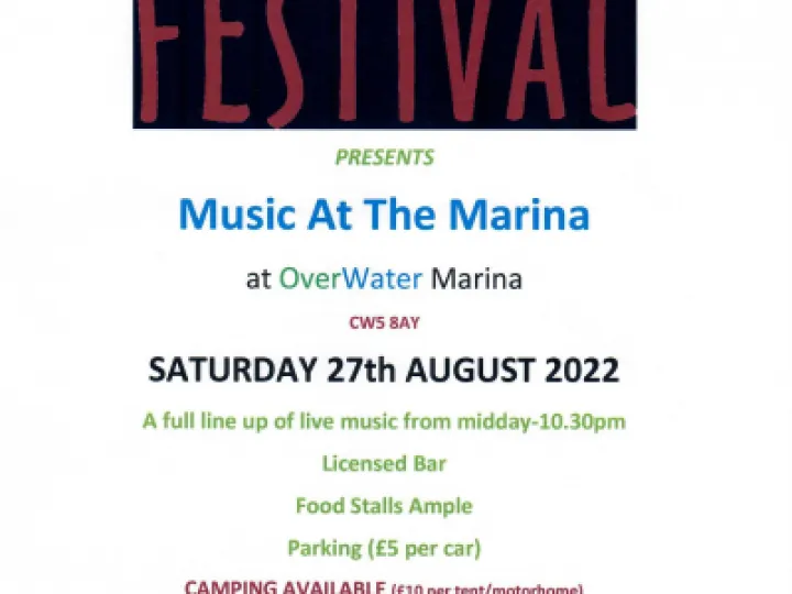 Music at the Marina Poster