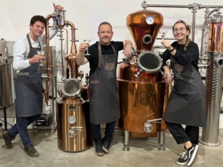 Members Of The Three Wrens Team Celebrating Their Wins (1)