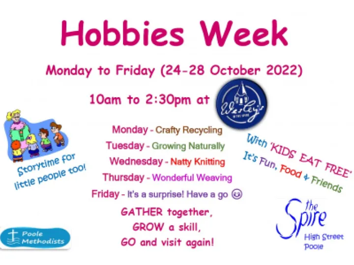 2022 10 &ndash; PMs Hobbies Week poster 2
