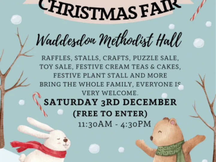 Christmas Bazaar Event Flyer (A5 Document)