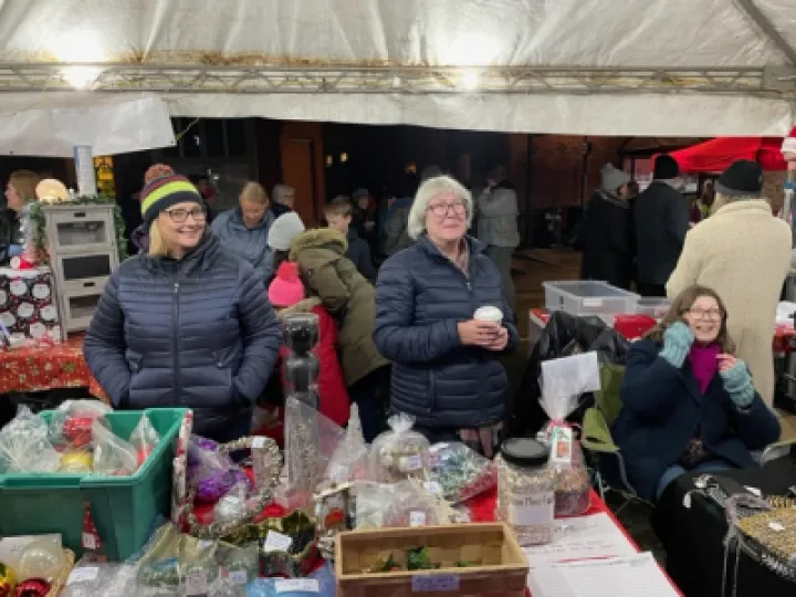 Jane Lush and Susan Haywood from Soroptimist international