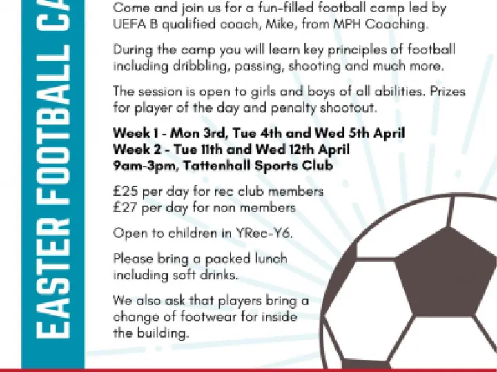 Easter Football Camp 23