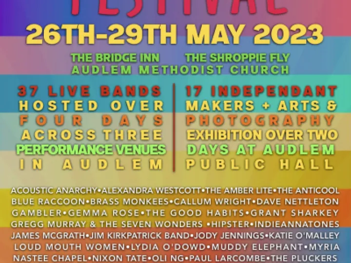 Audlem Music Festival Poster