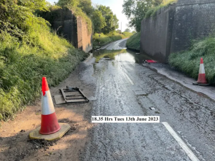 Flooding at Swanbach