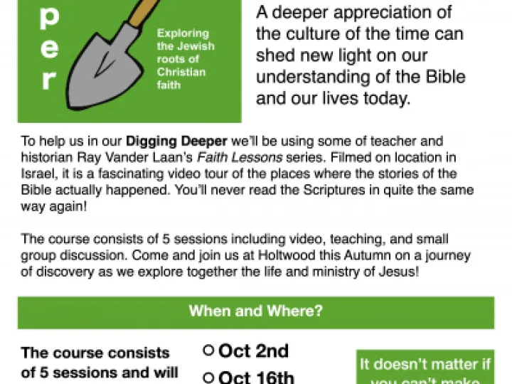 Digging Deeper – online