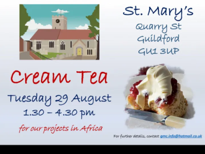 Cream Tea for Africa 2023