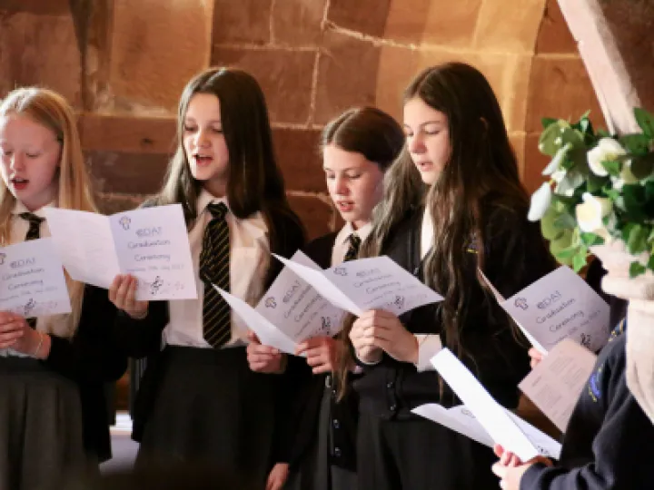 Brereton Choir perform at the QTS celebration