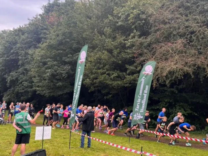 Tarvin Woodland Run Start