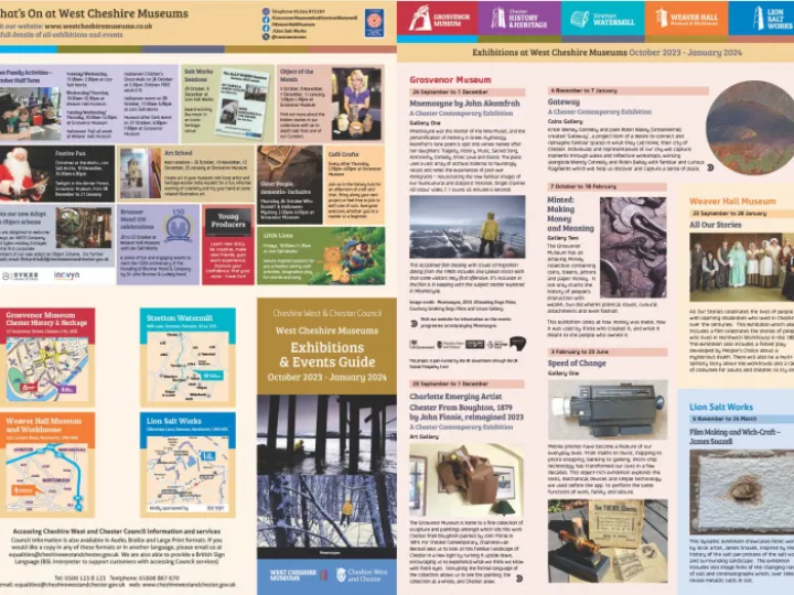 Museums exhibitions & events – Oct 23 – Jan 24