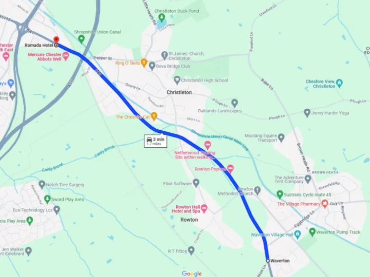 Average Speed Cameras On A41