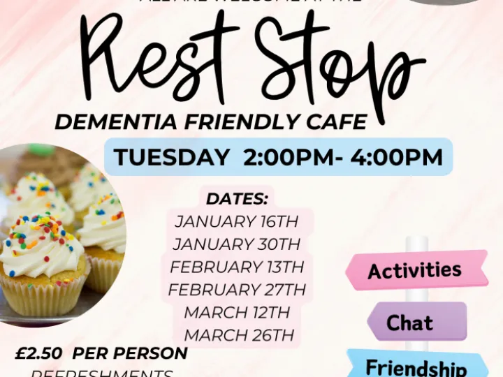 Rest Stop Poster Jan – March