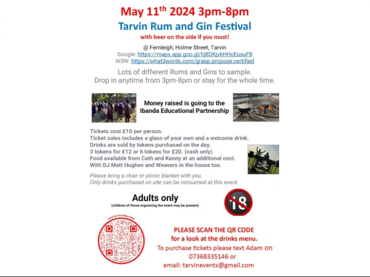 Rum and Gin 2024 Poster C FB