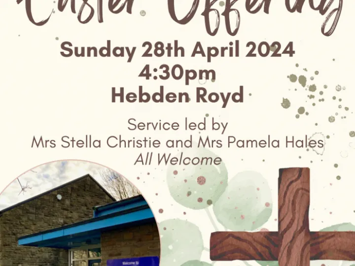 Easter Offering Service April 2024