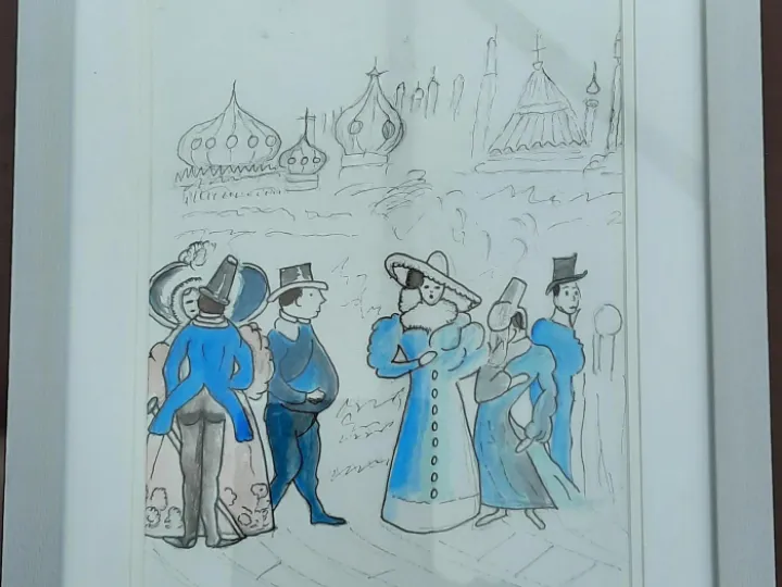 In front of Brighton Pavillion 1860